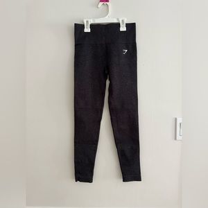 BLACK GYMSHARK LEGGINGS